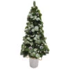 Holiday Living Christmas Eucalyptus Tree With LED Light And Pot 4-ft 2 Holiday Living Christmas Eucalyptus Tree With LED Light And Pot 4-ft -Northlight Sales Store 17745190 L