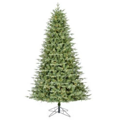 Holiday Living 9-ft Artifical Pre-Lit Hudson Fir Christmas Tree - 950 Multicoloured LED Lights - 8 Functions