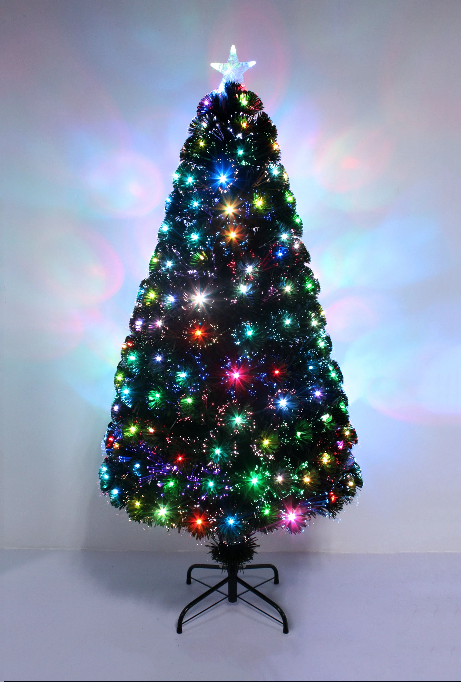 Hi-Line Gift Ltd. Christmas Tree - Fiber Optic Multi-Color - 72" 4 Hi-Line Gift Ltd. Christmas Tree - Fiber Optic Multi-Color - 72" - Image 2