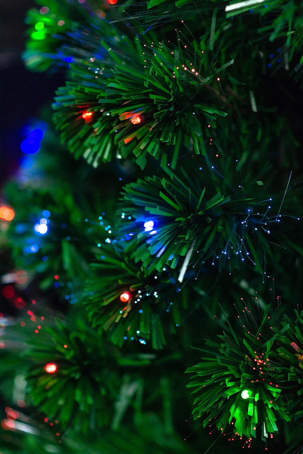 Hi-Line Gift Ltd. Christmas Tree - Fiber Optic Multi-Color - 72" 6 Hi-Line Gift Ltd. Christmas Tree - Fiber Optic Multi-Color - 72" - Image 4