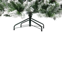 Northlight Flocked Angel Artificial Christmas Tree - Pine With Cones - 7' - Unlit - Green -Northlight Sales Store 330690988 AlternateImage2