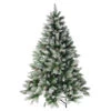 Northlight Artificial Christmas Tree - Pine With Cones And Snow - 6' - Unlit - Green -Northlight Sales Store 330690990 MainImage 001