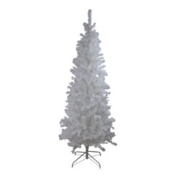 Northlight Winston Pine Slim Artificial Christmas Tree - 6.5-ft - White