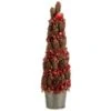 Allstate Potted Pine Cone Crab Apple Artificial Christmas Tree - 24-in -Northlight Sales Store 330693230 MainImage 001 l