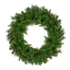 Northlight Canyon Pine Mixed Green Artificial Christmas Wreath - Unlit - 36-in