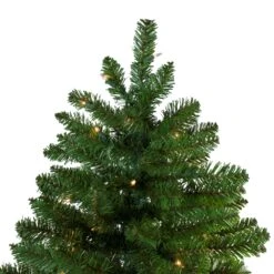 Northlight Pre-Lit Slim Eastern Pine Artificial Christmas Tree - Clear Lights - 10-ft -Northlight Sales Store 330748780 AlternateImage3