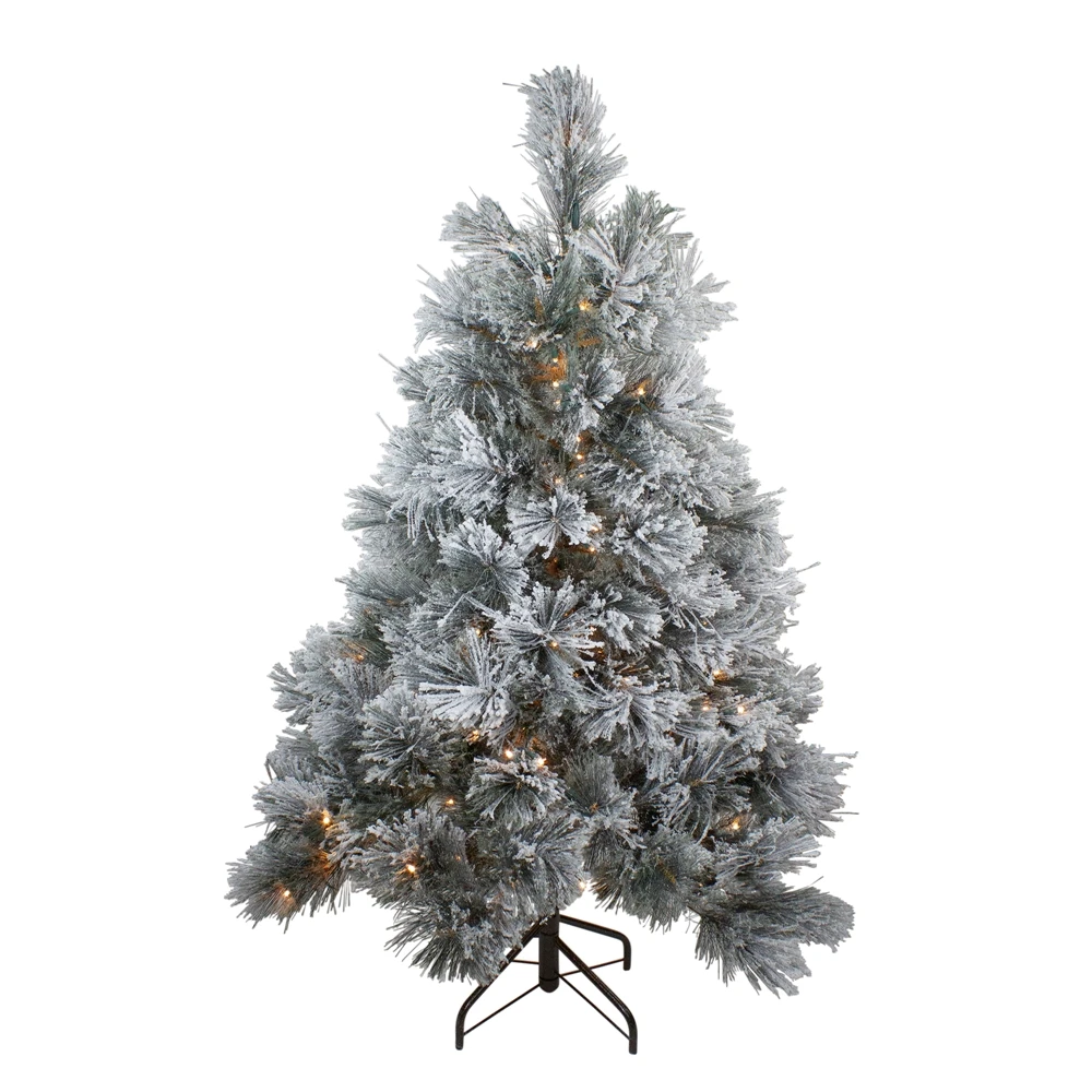 Northlight Pre-Lit LED Black Spruce Artificial Christmas Tree - Clear Lights - 4.5-ft 3 Northlight Pre-Lit LED Black Spruce Artificial Christmas Tree - Clear Lights - 4.5-ft