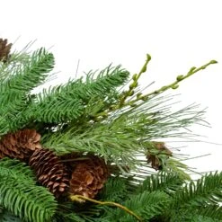 Northlight Pine Cone And Cedar Artificial Christmas Wreath - Unlit - 32-in 7 Northlight Pine Cone And Cedar Artificial Christmas Wreath - Unlit - 32-in -Northlight Sales Store 330748812 AlternateImage2