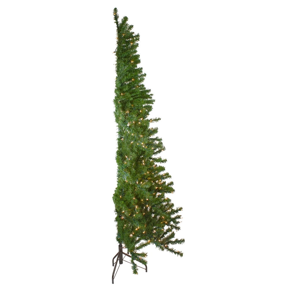 Northlight Pre-Lit Medium Canadian Pine Artificial Christmas Wall Tree - 7.5-ft 7 Northlight Pre-Lit Medium Canadian Pine Artificial Christmas Wall Tree - 7.5-ft - Image 5