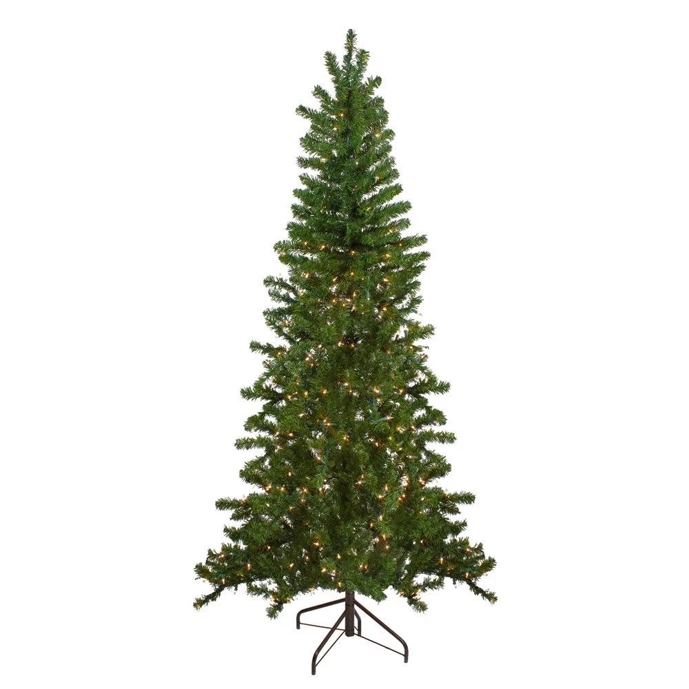 Northlight Pre-Lit Medium Canadian Pine Artificial Christmas Wall Tree - 7.5-ft 3 Northlight Pre-Lit Medium Canadian Pine Artificial Christmas Wall Tree - 7.5-ft