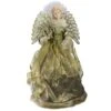 Northlight Lighted Angel In Gown With Harp Christmas Tree Topper - 16-in - Gold And Brown -Northlight Sales Store 330749398 MainImage 001