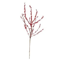 Northlight Red Berries Artificial Christmas Branch Spray Decor - 40-in