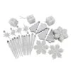 Northlight Shatterproof 4-Finish Christmas Ornaments - Winter White - 125-Piece -Northlight Sales Store 330751522 MainImage 001
