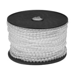 Northlight Shiny Iridescent Beaded Artificial Christmas Garland - Unlit - 100-ft X 0.25-in - Clear -Northlight Sales Store 330751564 AlternateImage1