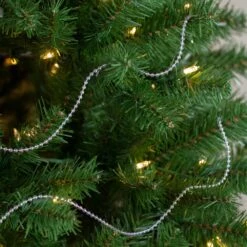 Northlight Shiny Iridescent Beaded Artificial Christmas Garland - Unlit - 100-ft X 0.25-in - Clear -Northlight Sales Store 330751564 AlternateImage2