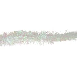 Northlight Iridescent Artificial Christmas Garland - Unlit - 50-ft X 4-in - White -Northlight Sales Store 330751592 AlternateImage1