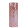 Northlight Snowflake Christmas Candle Holder - 6.5-in - Pearly Pink -Northlight Sales Store 330751604 MainImage 001 l
