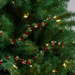 Northlight Festive Jingle Bell Artificial Christmas Garland - 5-ft X 1-in - Green And Red 7 Northlight Festive Jingle Bell Artificial Christmas Garland - 5-ft X 1-in - Green And Red -Northlight Sales Store 330751618 AlternateImage2