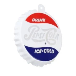 Northlight Pepsi-Cola Bottle Cap Logo Cut-Out Christmas Ornament - 3.25-in - White And Blue -Northlight Sales Store 330751622 AlternateImage1