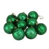 Northlight Mirrored Glass Disco Christmas Ball Ornaments - 2.5-in - Green And Gold - 9 Piece -Northlight Sales Store 330751655 MainImage 001 l