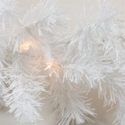 Northlight Pre-Lit Artificial Christmas Garland - Clear Lights - 9-ft X 12-in - Snow White 6 Northlight Pre-Lit Artificial Christmas Garland - Clear Lights - 9-ft X 12-in - Snow White -Northlight Sales Store 330751673 AlternateImage1