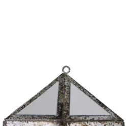 Northlight Mirrored Geometric Framed Drop Christmas Ornament - 10.5-in - Silver And Clear 8 Northlight Mirrored Geometric Framed Drop Christmas Ornament - 10.5-in - Silver And Clear -Northlight Sales Store 330751676 AlternateImage2
