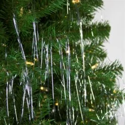 Northlight Tinsel Icicle Strands Christmas Decorations 18-in - 1000-Pcs - Silver -Northlight Sales Store 330751727 AlternateImage1