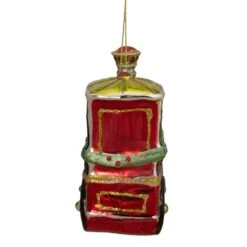 Northlight Contemporary Train Christmas Ornament - 5.5-in - Red And Green -Northlight Sales Store 330751733 AlternateImage4