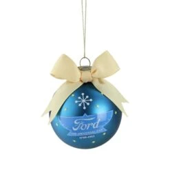 Northlight "Ford The Universal Car" Christmas Ball Ornament - 2.75-in - Blue And Beige