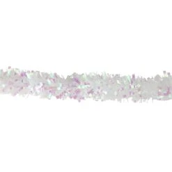 Northlight Iridescent And Starburst Confetti Christmas Tinsel Garland - Unlit - 12-ft - Clear -Northlight Sales Store 330751784 AlternateImage1