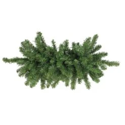 Northlight Canadian Pine Artificial Christmas Door Swag - Unlit - 32-in