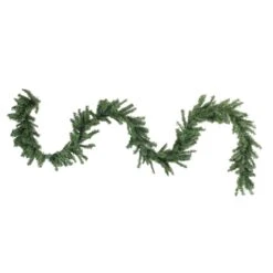 Northlight Commercial Length Canadian Pine Artificial Christmas Garland - 100-ft X 8-in - Green