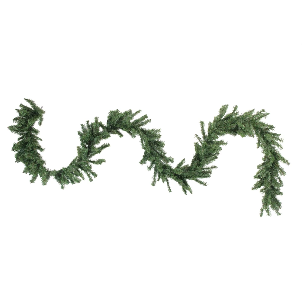 Northlight Commercial Length Canadian Pine Artificial Christmas Garland - 100-ft X 8-in - Green 3 Northlight Commercial Length Canadian Pine Artificial Christmas Garland - 100-ft X 8-in - Green
