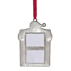 Northlight "Santa And Me" Photo Frame Christmas Ornament With Crystals - 3.5-in - Silver -Northlight Sales Store 330751826 AlternateImage3