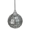 Northlight Splendor Mirrored Glass Disco Ball Christmas Ornaments 1.5-in - Silver - 9 Piece -Northlight Sales Store 330751829 MainImage 001