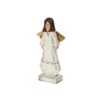 IH Casa Decor White Wooden Angel Christmas Decoration