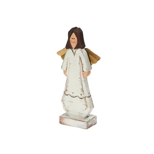 IH Casa Decor White Wooden Angel Christmas Decoration 5 IH Casa Decor White Wooden Angel Christmas Decoration -Northlight Sales Store 330883291 MainImage 001 l