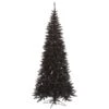 Vickerman 4.5-ft Fir Leg Base Pine Slim Right Side Up Black Artificial Christmas Tree 2 Vickerman 4.5-ft Fir Leg Base Pine Slim Right Side Up Black Artificial Christmas Tree -Northlight Sales Store 330898997 MainImage 001