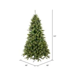 Vickerman 6.5-ft Leg Base Cashmere Pine Full Right Side Up Green Artificial Christmas Tree -Northlight Sales Store 330898998 AlternateImage2