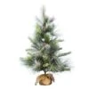 Vickerman 4-ft Pine Full Right Side Up Green Artificial Christmas Tree With Burlap Base -Northlight Sales Store 330899023 MainImage 001
