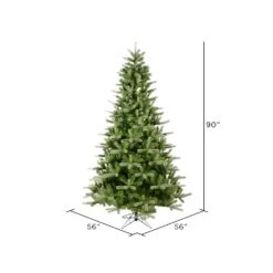 Vickerman 7.5-ft Leg Base King Spruce Full Right Side Up Green Artificial Christmas Tree 8 Vickerman 7.5-ft Leg Base King Spruce Full Right Side Up Green Artificial Christmas Tree -Northlight Sales Store 330899027 AlternateImage2