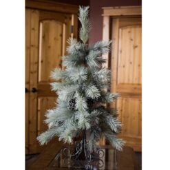 Vickerman 3-ft Leg Base Bellevue Pine Full Right Side Up Green Artificial Christmas Tree 9 Vickerman 3-ft Leg Base Bellevue Pine Full Right Side Up Green Artificial Christmas Tree -Northlight Sales Store 330899028 AlternateImage4