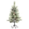Vickerman 3-ft Leg Base Bellevue Pine Full Right Side Up Green Artificial Christmas Tree -Northlight Sales Store 330899028 MainImage 001