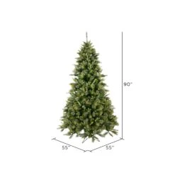Vickerman 7.5-ft Leg Base Cashmere Pine Full Right Side Up Green Artificial Christmas Tree -Northlight Sales Store 330899040 AlternateImage2