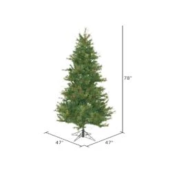 Vickerman 6.5-ft Leg Base Mixed Country Pine Slim Right Side Up Green Artificial Christmas Tree -Northlight Sales Store 330899047 AlternateImage2