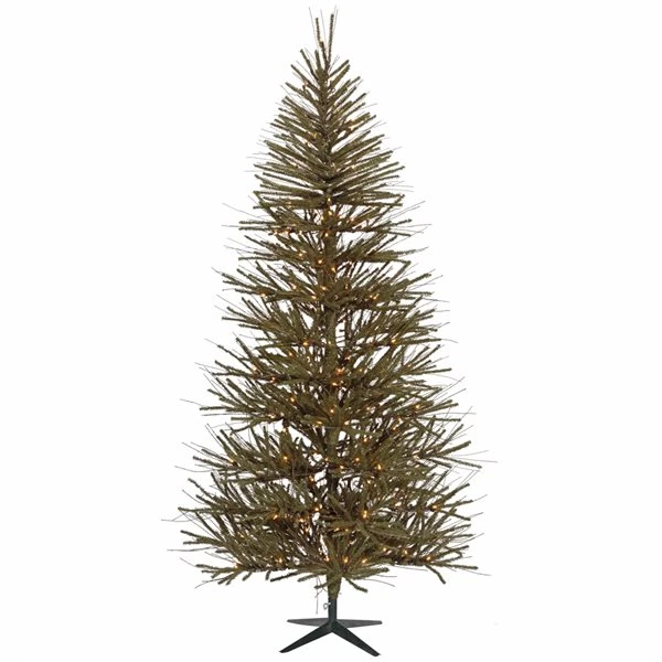 Vickerman 6-ft Pine Leg Base Vienna Twig Full Right Side Up Green Artificial Christmas Tree 3 Vickerman 6-ft Pine Leg Base Vienna Twig Full Right Side Up Green Artificial Christmas Tree