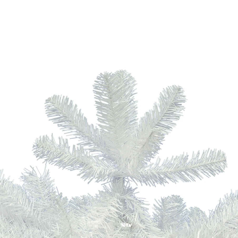 Vickerman 8.5-ft Leg Base Salem Pine Slim Right Side Up White Artificial Christmas Tree 4 Vickerman 8.5-ft Leg Base Salem Pine Slim Right Side Up White Artificial Christmas Tree - Image 2