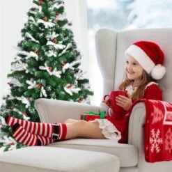 Costway 7-ft Pre-lit Purple Halloween Christmas Tree With Orange Lights Pumpkin -Northlight Sales Store 330925696 AlternateImage3