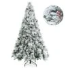 Costway 8-ft Pre-lit Hinged Christmas Tree With 600 LED Lights And 9 Dynamic Effects -Northlight Sales Store 330925737 MainImage 001