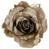 Northlight Beige And Gold Artificial Rose Clip-On Christmas Ornament -Northlight Sales Store 330928222 MainImage 001